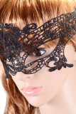 Halloween Masquerade Party Black Lace Mask