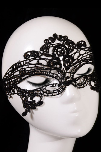 Halloween Masquerade Party Black Lace Mask