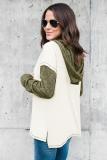 Green Clear As Day Contrast Sweathshirt