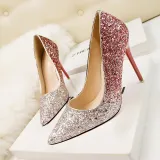 Asmxing Fashion Dress Sweet Elegant Stiletto Heeled Sandals