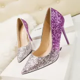 Asmxing Fashion Dress Sweet Elegant Stiletto Heeled Sandals