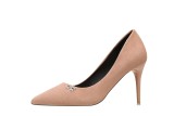 9CM Fashion Pointed Bow Rhinestone Sexy Stiletto Wedding Party Sandals