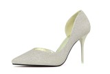 9CM Hollow Sidecut High Stiletto Heel Dress Wedding Party  Sandals