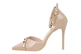 10CM Sexy Rivets Shallow Pointed Elegant Dress Heeled Sandals