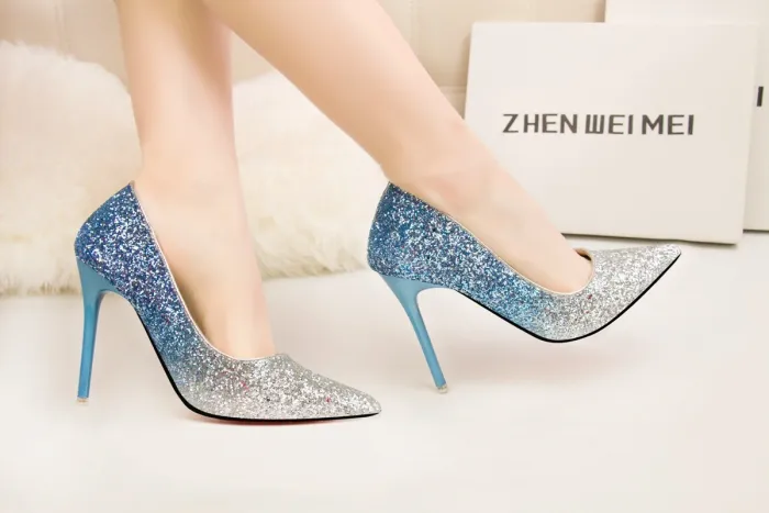 Asmxing Fashion Dress Sweet Elegant Stiletto Heeled Sandals