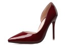 10CM Shallow Pointed Sexy Stiletto Heel Sidecut Dress Elegant Sandals
