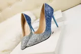 Asmxing Fashion Dress Sweet Elegant Stiletto Heeled Sandals