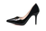 9CM Fashion Shallow Pointed Sexy High Stiletto Pump Heel Dress Wedding Sandals