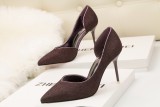 9CM Hollow Sidecut High Stiletto Heel Dress Wedding Party  Sandals