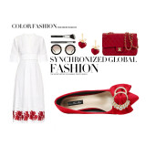 9cm Fashion Suede bow-knot Pointed Dress Wedding Party Elegant Heeled Sandals