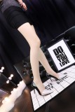 9.5CM Fashion Sexy Shallow Pointed Hollow Dress Elegant Heeled Sandals