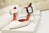 Asmxing 9CM Sexy Shallow Straps Pointed Hollow High Stiletto Dress Wedding Party Elegant Heeled Sandals