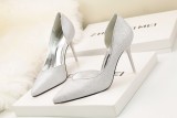 9CM Hollow Sidecut High Stiletto Heel Dress Wedding Party  Sandals