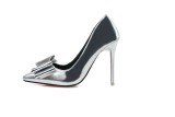10CM Metal Hollow Sidecut High Stiletto Dress Wedding Party   Elegant Heeled Sandals