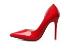 10CM Shallow Pointed Sexy Stiletto Heel Sidecut Dress Elegant Sandals