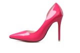 10CM Shallow Pointed Sexy Stiletto Heel Sidecut Dress Elegant Sandals