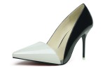 9.5CM Fashion Sexy Shallow Pointed Hollow Dress Elegant Heeled Sandals