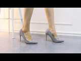 11CM Stylish Sweet Elegant Light Pointed Diamond Drill Rhinestone Wedding Sandals