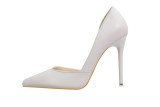 10.5CM Sweet Shallow Pointed Sidecut Hollow Dress Elegant Heeled Sandals