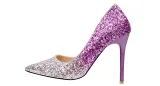 Asmxing Fashion Dress Sweet Elegant Stiletto Heeled Sandals