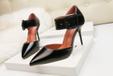 Asmxing 9CM Sexy Shallow Straps Pointed Hollow High Stiletto Dress Wedding Party Elegant Heeled Sandals