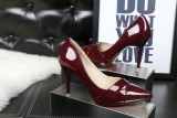 9CM Fashion Shallow Pointed Sexy High Stiletto Pump Heel Dress Wedding Sandals