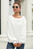 White Found My Friend Sweatshirt