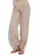 0117Frauen-beil?ufige hohe Taillen-reine Farben-Knopf-Yoga-Harem-Hosen