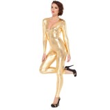LKH1046 gold pvc lingerie