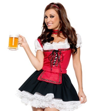 5818 Sexy Maid Oktoberfest Costume