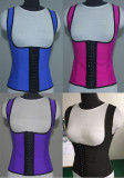 women latex waist training vest