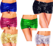 Shiny Sequin Hotpants Sexy Women Bling Bling Strentch Shorts Dancewear XMAS GIFT