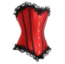 A036BRIGHTRED CORSET