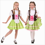 711  Oktoberfest beer maid costume Heidi Ale Girl Waitress Outfi
