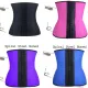 10201 9 steel bone latex waist trainer