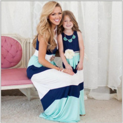 Mother and Daughter Clothes Family Matching Outfits Parent-child dress Baby Girl