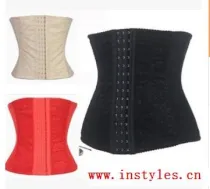 b019-2 80% discount Lace up steel bone corset