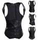 1159-1  Sexy Gothic Underbust Steampunk Corset Brocade Victorian Vest Waistcoat Plus