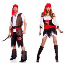 069 set Pirate Vixen Girl Costum