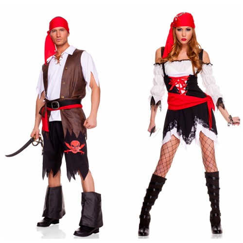 069 set Pirate Vixen Girl Costum