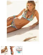 AF5569-2 2013 Sexy Girl Bikini Set Push-up Padded Bra