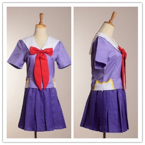 Future Diary Cosplay Costume Mirai Nikki 2nd Gasai Yuno Gasai School Uniform