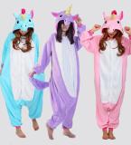 Unicorn Tenma  Pajamas Animal Cosplay Costume Unisex Onesie Sleepwear