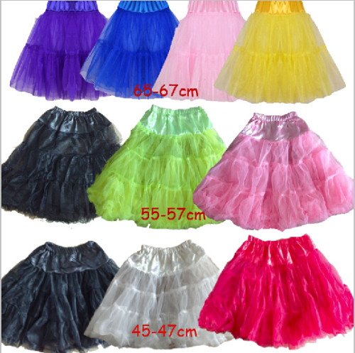 petticoats 3 different length