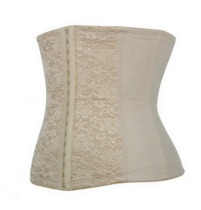B019-1 lace steel bone latex corset