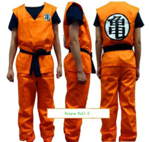 Anime Dragon Ball Z GoKu Cosplay Costume Set Fancy Party clothing