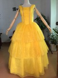 Belle Dress Beauty and the Beast Cosplay costume