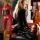 LKH-1078 Sexy red and black sexy ladies leather suits