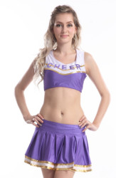8136 purple schoolgirl costume