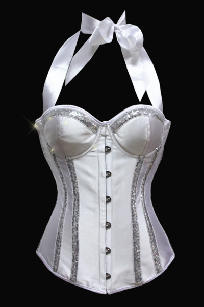 LXM1452-1 white corset top